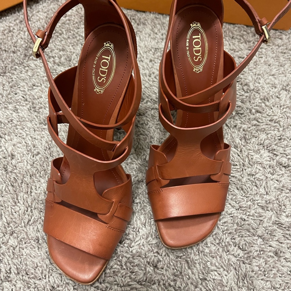 TOD’S Sandals/Heels size 9 - Picture 4 of 13